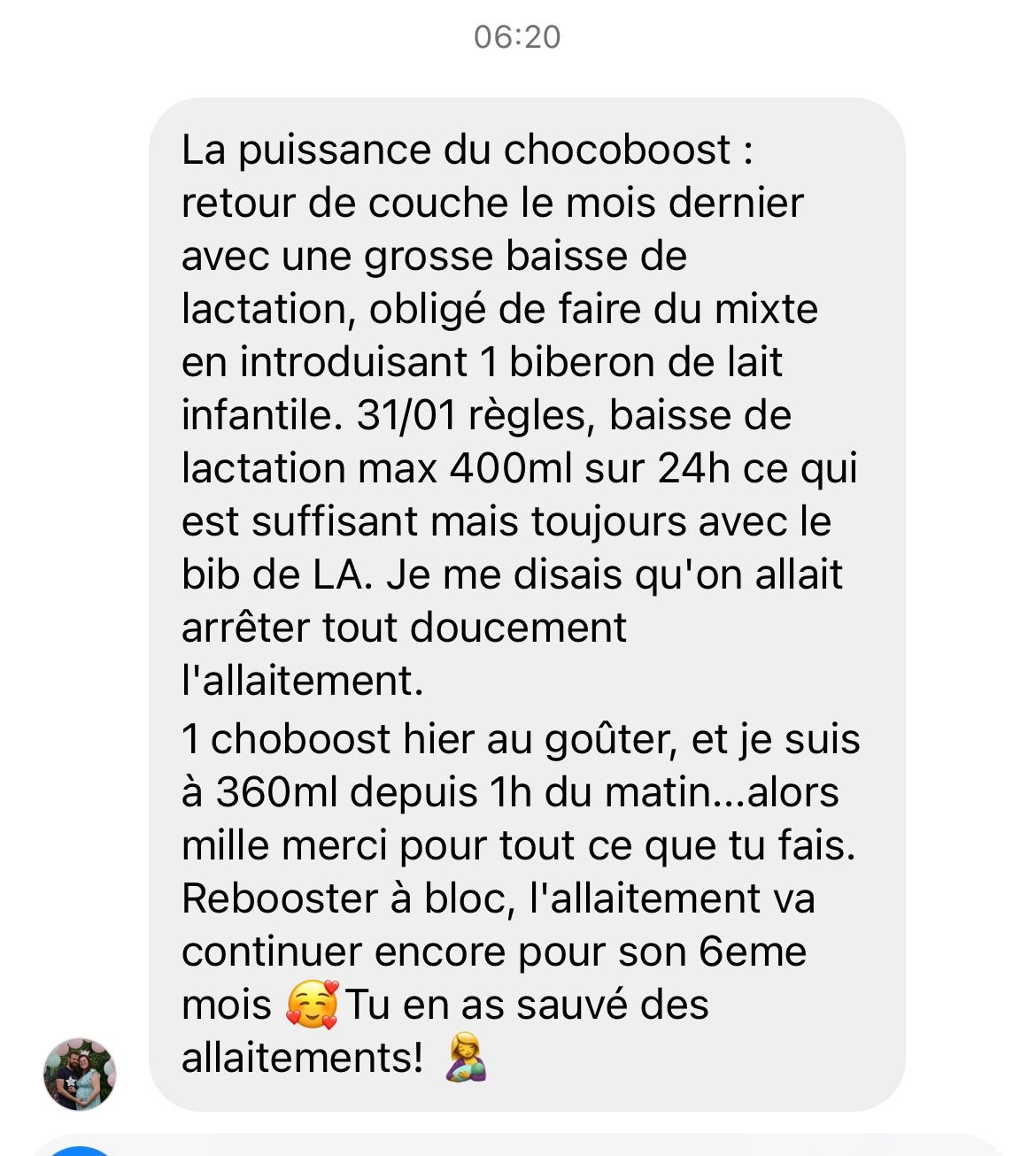 avis cliente choco'boost